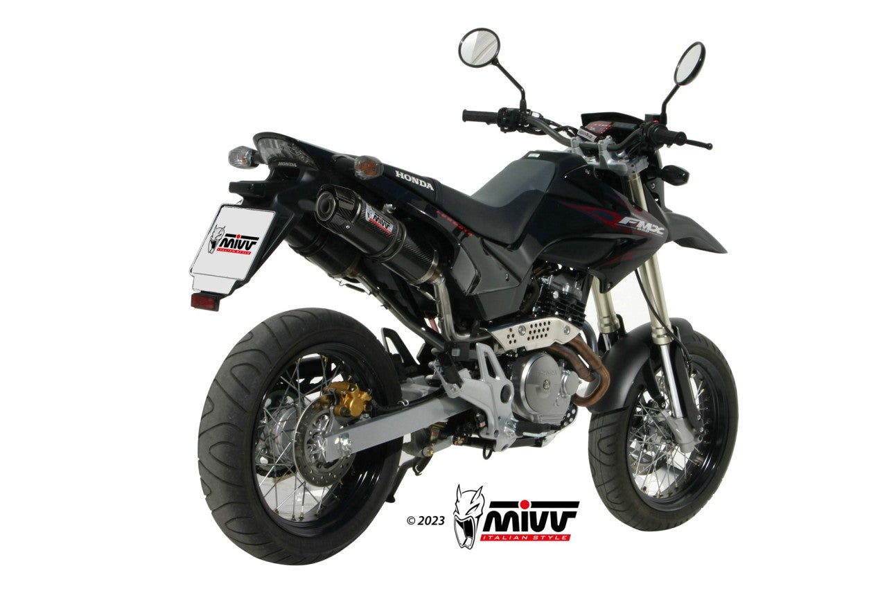 MIVV GP-C Auspuff Carbon passend für HONDA FMX 650 2005-2006