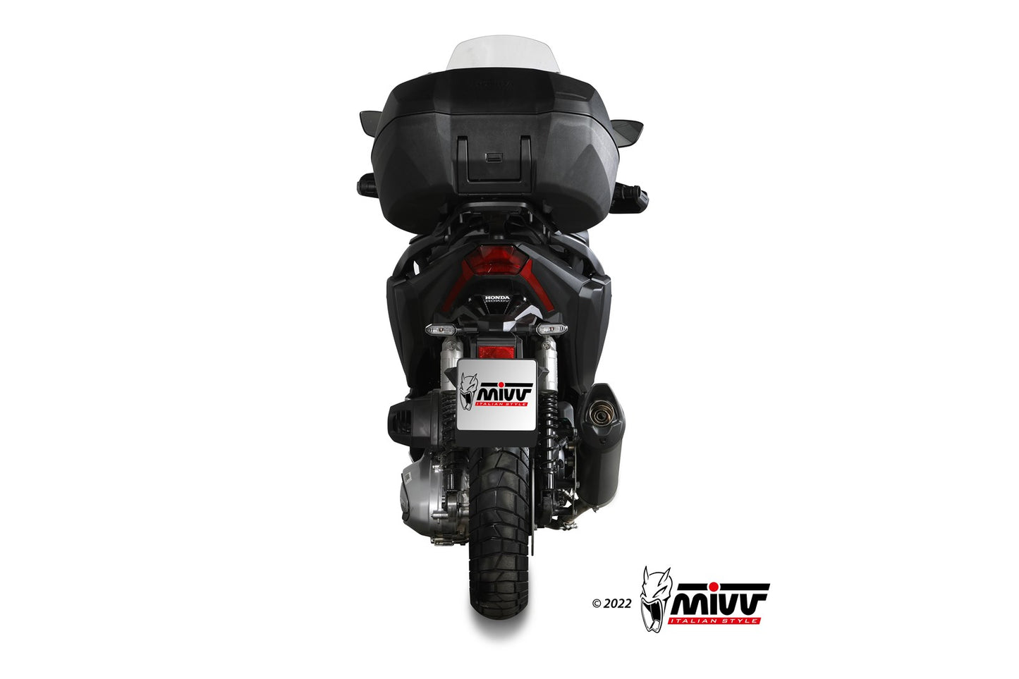 MIVV MOVER Auspuff schwarz passend für HONDA ADV 350 2022-2024