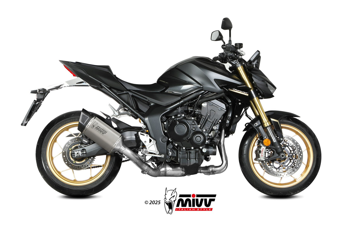 MIVV SR-1 Auspuff Titan passend für HONDA CB 1000 HORNET 2025-2026