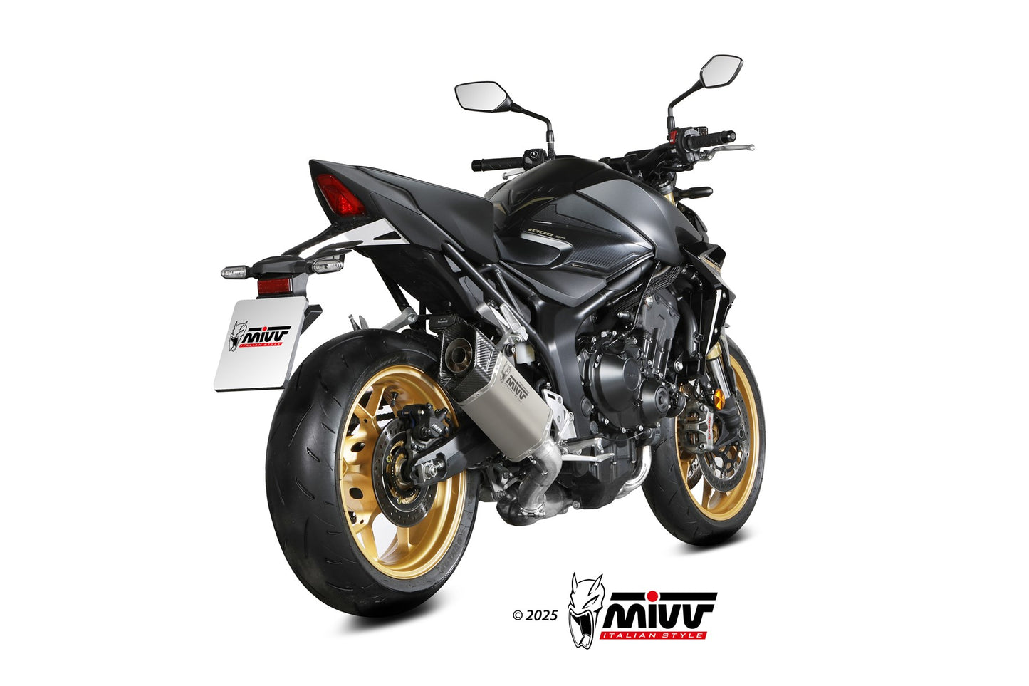 MIVV SR-1 Auspuff Titan passend für HONDA CB 1000 HORNET 2025-2026