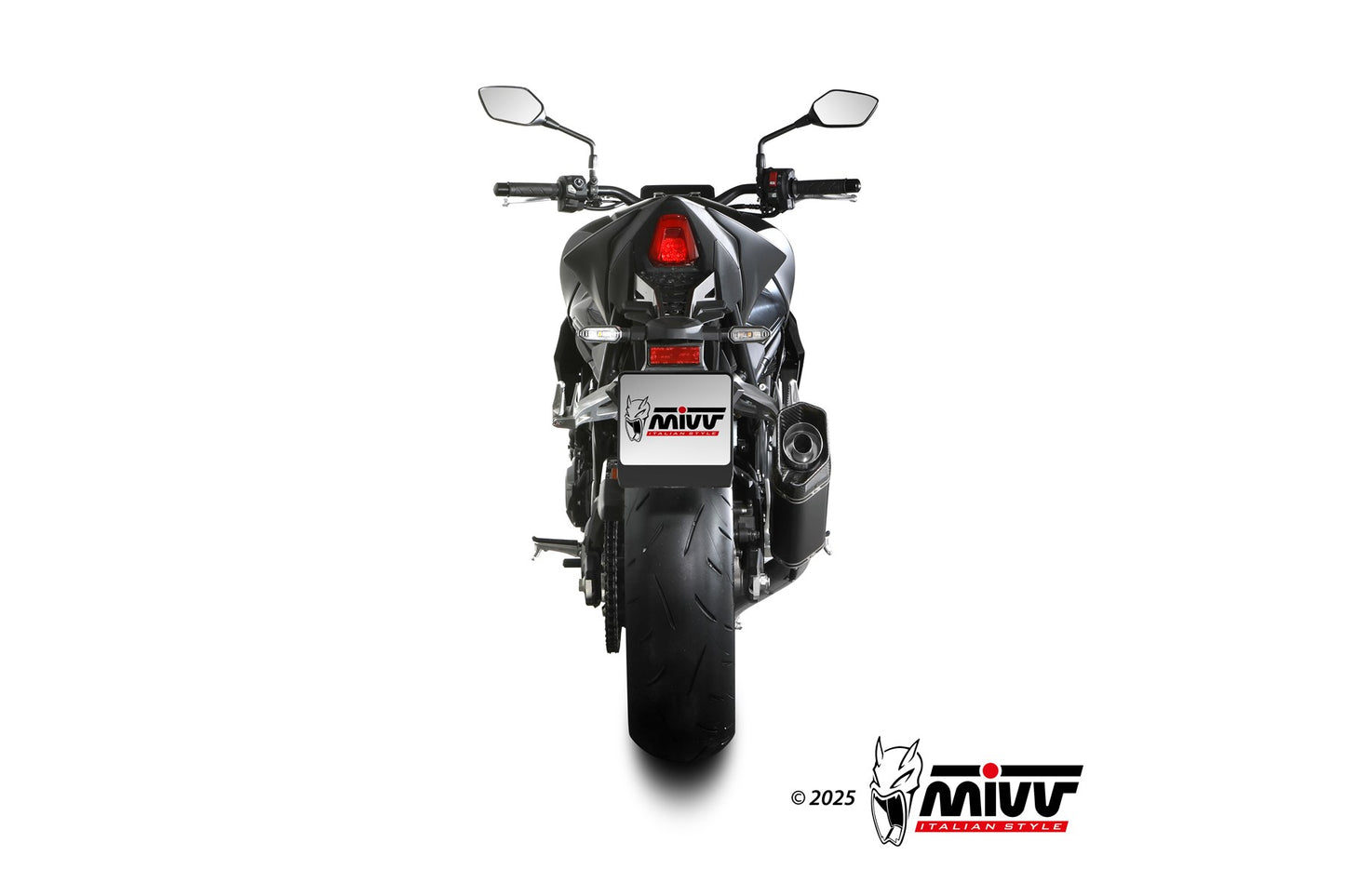 MIVV SR-1 Auspuff Titan schwarz passend für HONDA CB 1000 HORNET / SP 2025-2026