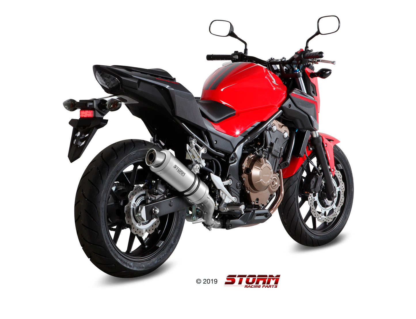 STORM GP Auspuff passend für HONDA CB 500 F 2016-2018