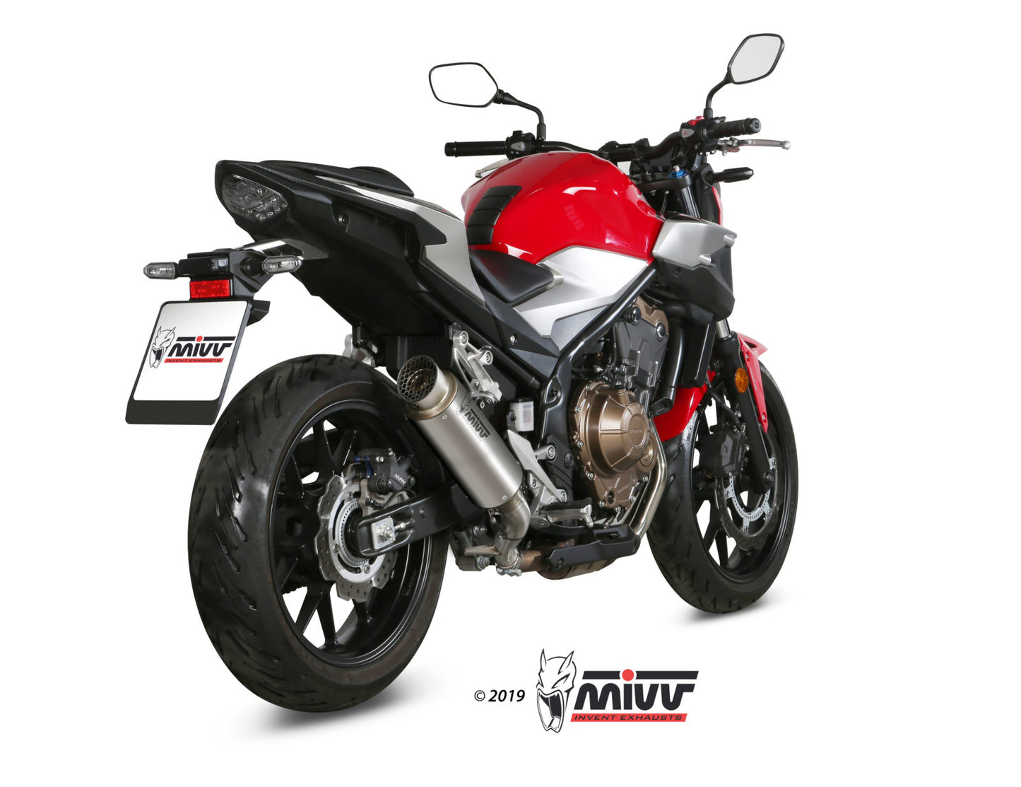 MIVV GPPro Auspuff Titan passend für HONDA CB 500 F 2019-2024