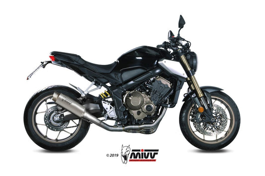 MIVV GPPro Auspuff Komplettanlage Titan passend für HONDA CB 650 R 2019-2023