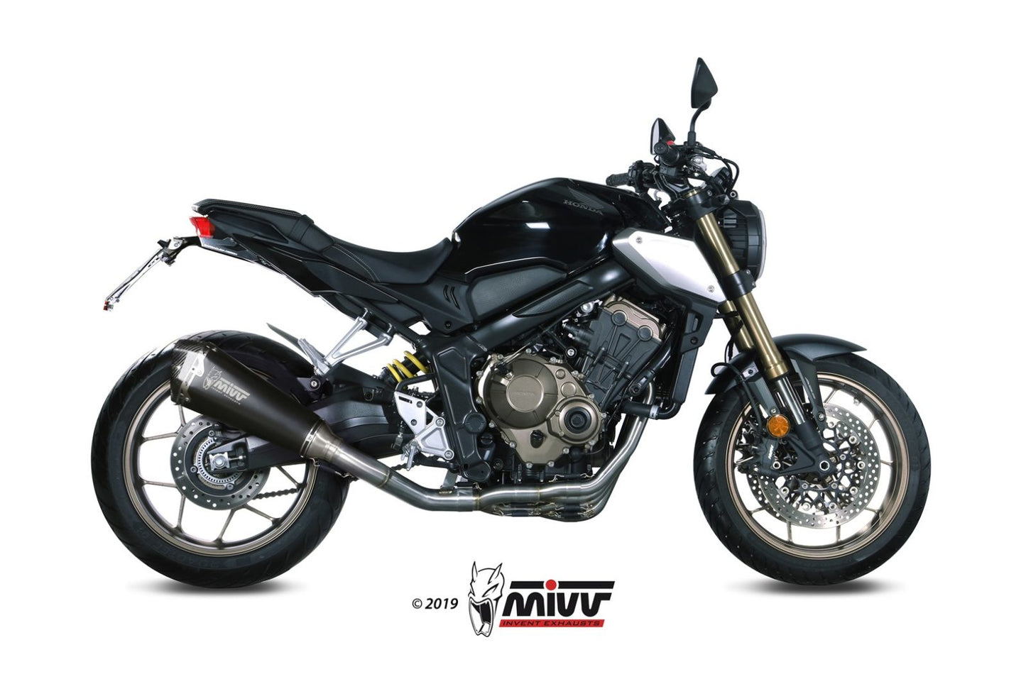 MIVV DELTA RACE Auspuff Komplettanlage passend für HONDA CB 650 R 2019-2023