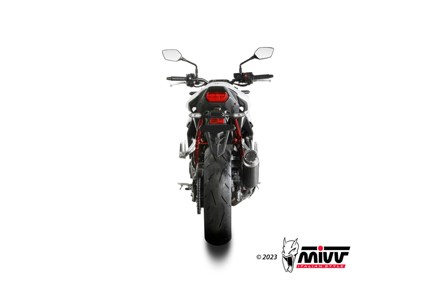 MIVV GPpro Auspuff Carbon passend für HONDA CB 750 HORNET 2023-2026