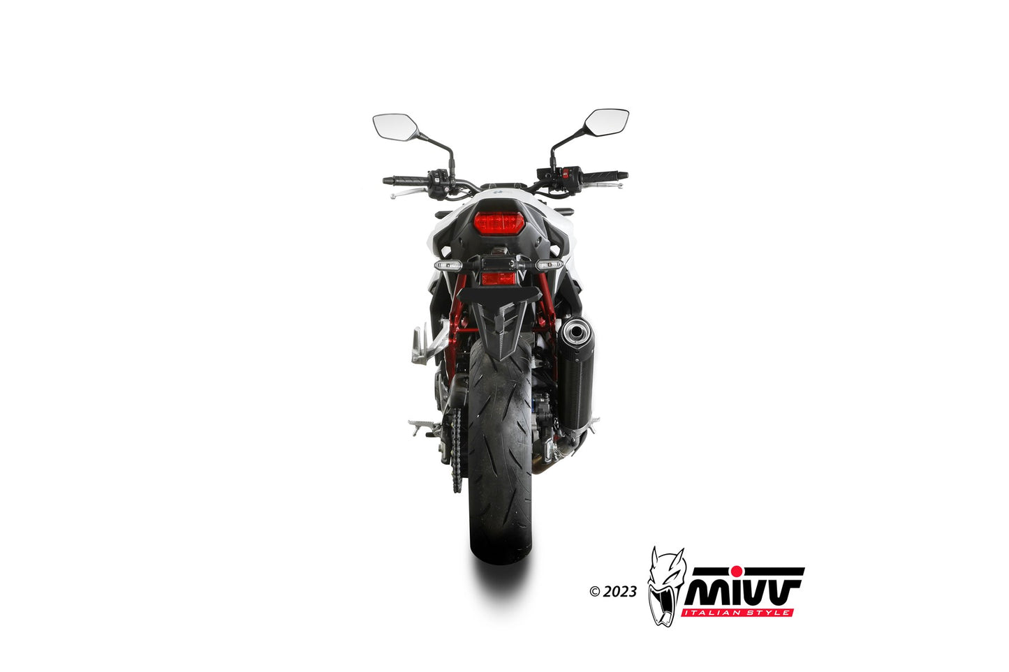MIVV GPpro Auspuff Carbon passend für HONDA CB 750 HORNET 2023-2026