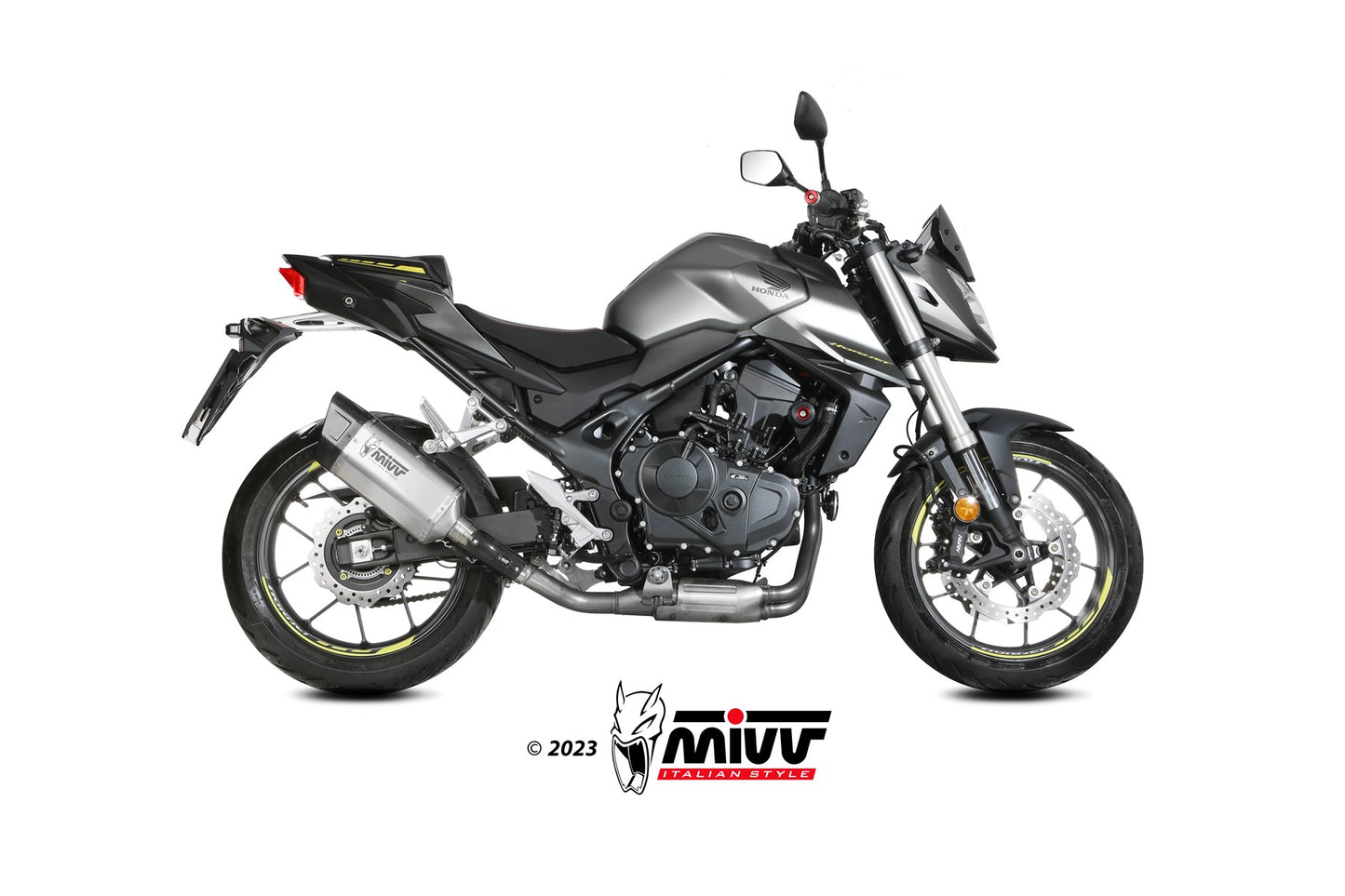 MIVV SR-1 Auspuff Edelstahl passend für HONDA CB 750 HORNET 2023-2026