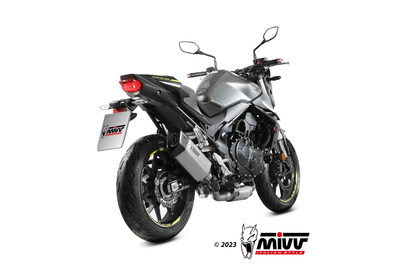 MIVV SR-1 Auspuff Edelstahl passend für HONDA CB 750 HORNET 2023-2026