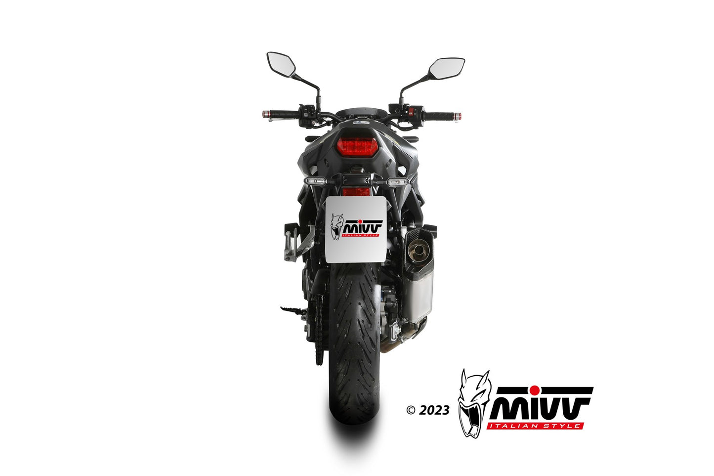 MIVV SR-1 Auspuff Edelstahl passend für HONDA CB 750 HORNET 2023-2026