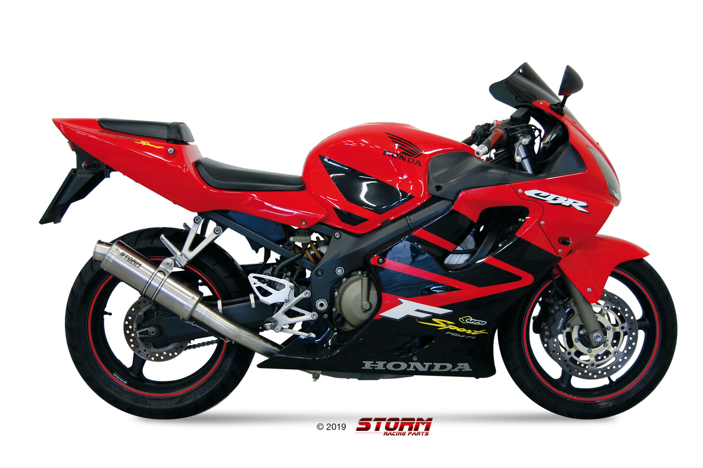 STORM GP Auspuff passend für Honda CBR 600 FS 2001-2003