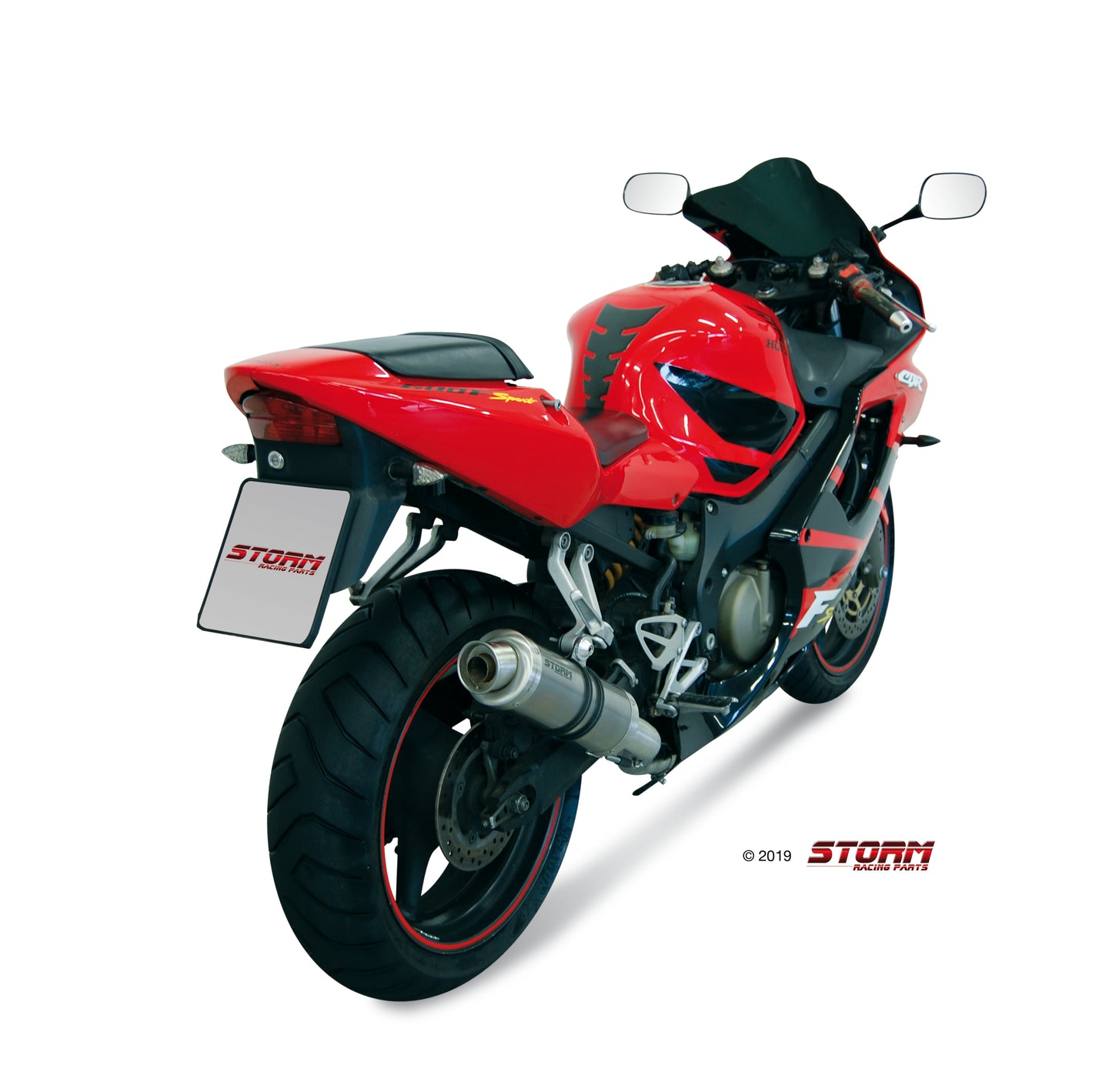 STORM GP Auspuff passend für Honda CBR 600 FS 2001-2003