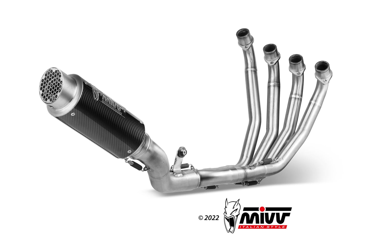 MIVV GPpro Auspuff Komplettanlage Carbon passend für HONDA CBR 650 R 2019-2023