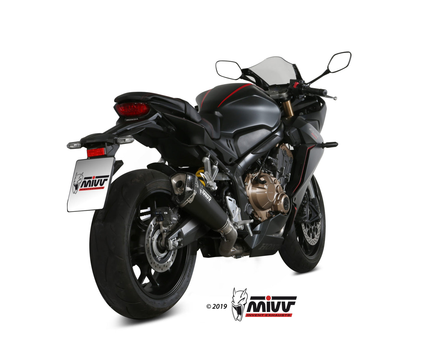 MIVV DELTA RACE Auspuff Komplettanlage passend für HONDA CBR 650 R 2019-2023
