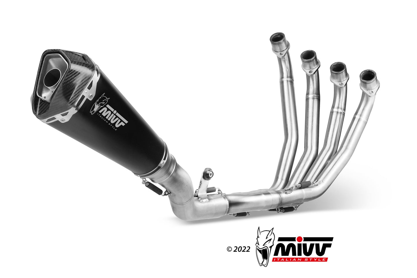 MIVV DELTA RACE Auspuff Komplettanlage passend für HONDA CB 650 R 2019-2023