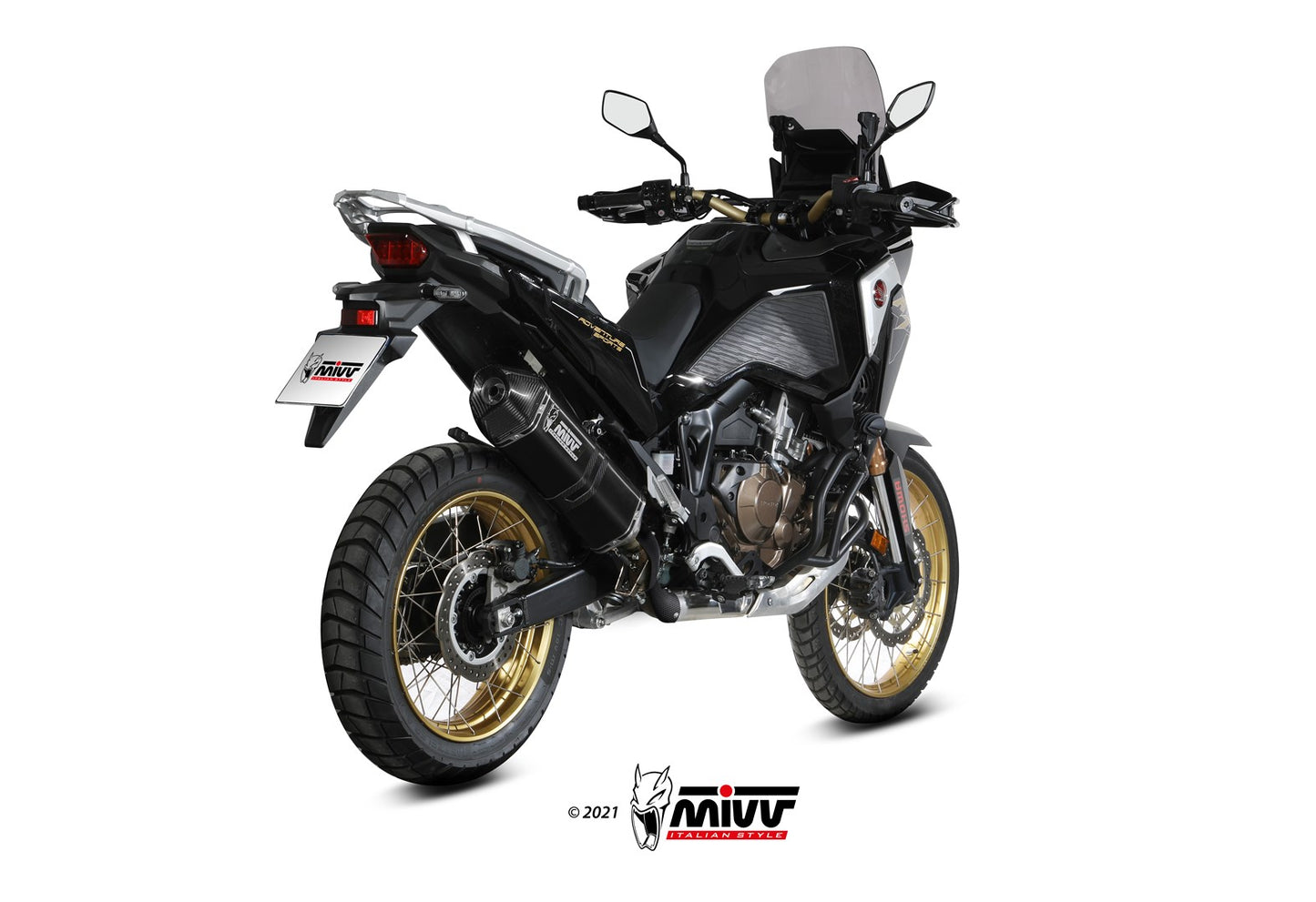 MIVV Speed Edge Auspuff passend für HONDA CRF 1100 L AFRICA TWIN 2020-2026