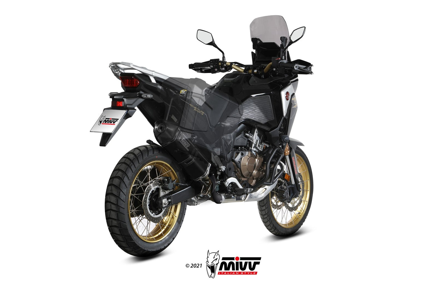 MIVV Speed Edge Auspuff passend für HONDA CRF 1100 L AFRICA TWIN 2020-2026