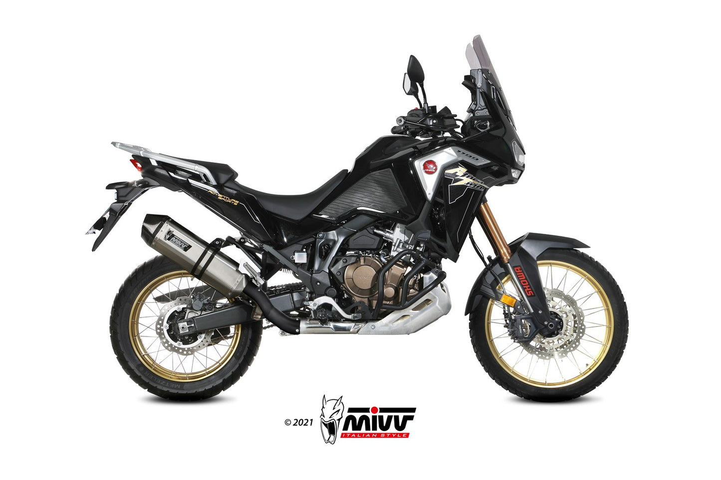 MIVV Speed Edge Auspuff passend für HONDA CRF 1100 L AFRICA TWIN 2020-2026