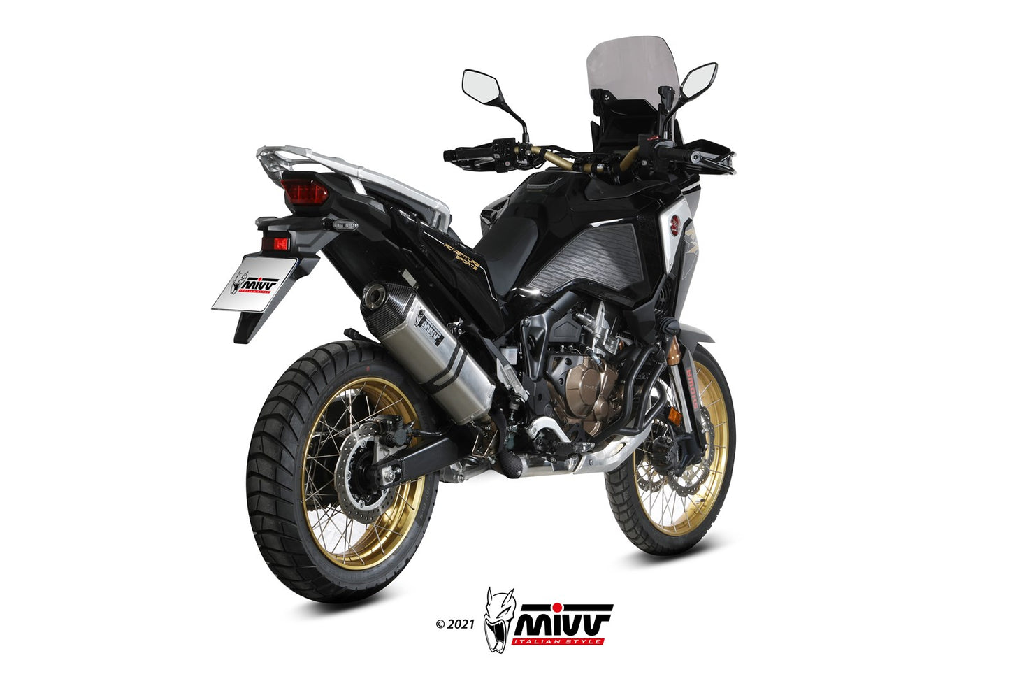 MIVV Speed Edge Auspuff passend für HONDA CRF 1100 L AFRICA TWIN 2020-2026