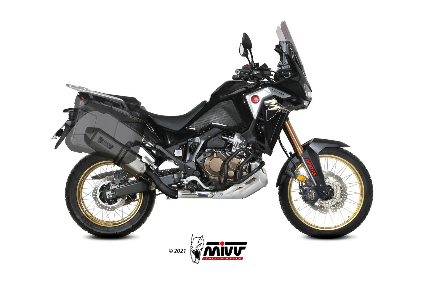 MIVV Speed Edge Auspuff passend für HONDA CRF 1100 L AFRICA TWIN 2020-2026