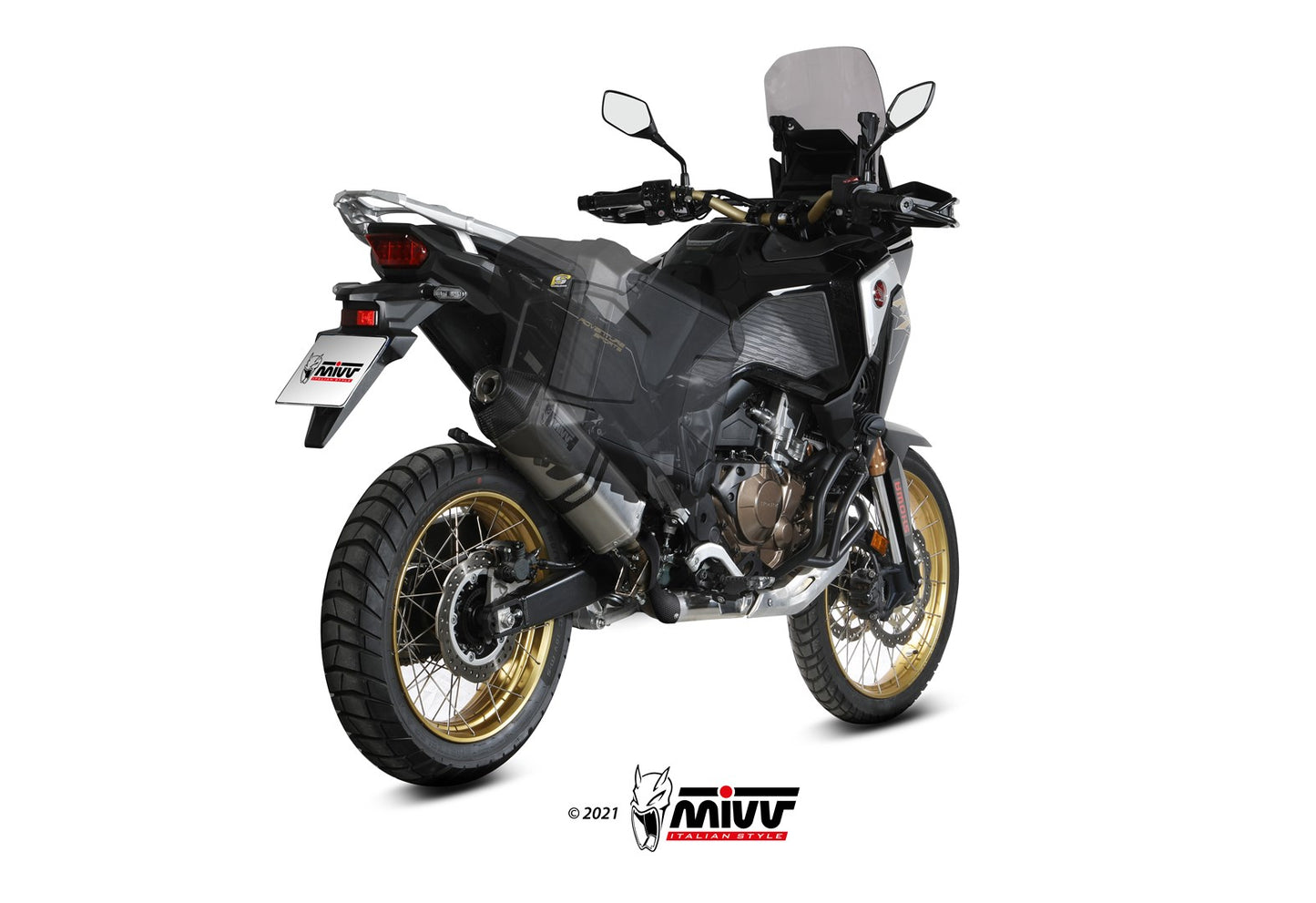 MIVV Speed Edge Auspuff passend für HONDA CRF 1100 L AFRICA TWIN 2020-2026