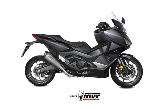 MIVV Delta Race Auspuff Edelstahl passend für HONDA FORZA 750 2021-2026