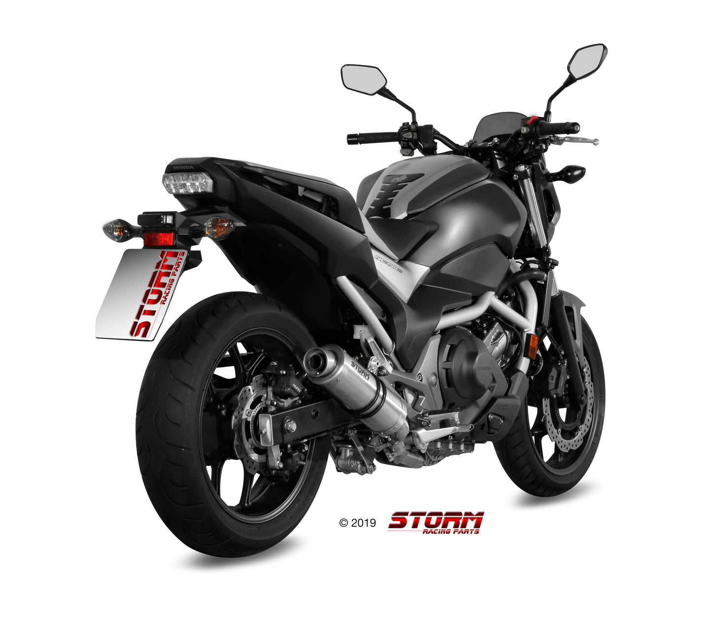 STORM GP Auspuff passend für HONDA NC 750 S / X 2016-2022