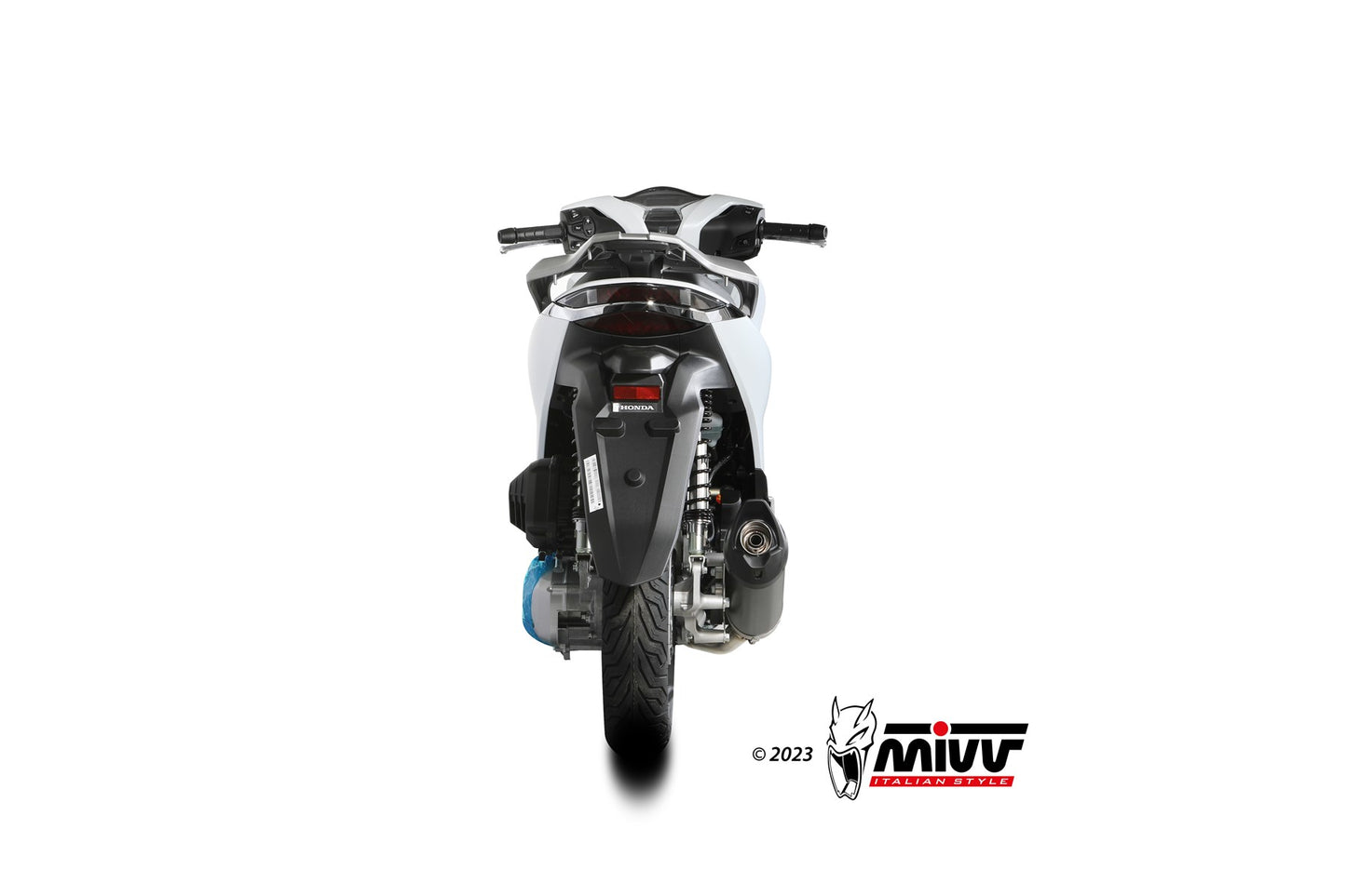 MIVV MOVER Auspuff schwarz passend für HONDA SH 150 2020-2024