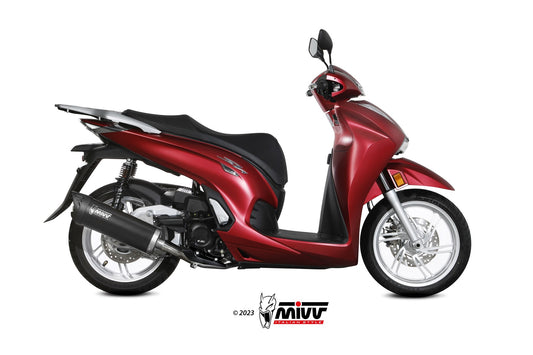 MIVV MOVER Auspuff schwarz passend für HONDA SH 350 2022-2024