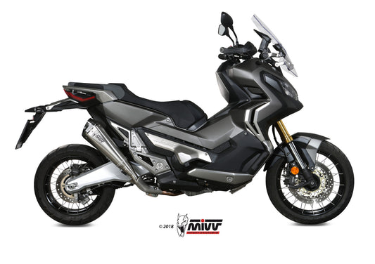 MIVV Delta Race Auspuff Edelstahl passend für HONDA X-ADV 750 2017-2026