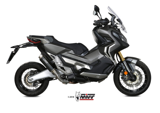 MIVV GPpro Auspuff schwarz passend für HONDA X-ADV 750 2017-2026