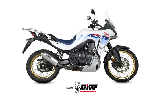 MIVV Oval Auspuff Edelstahl passend für HONDA XL750 TRANSALP 2023-2026