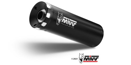 MIVV HR-1 Auspuff schwarz passend für HARLEY DAVIDSON SPORTSTER S 2021-2024