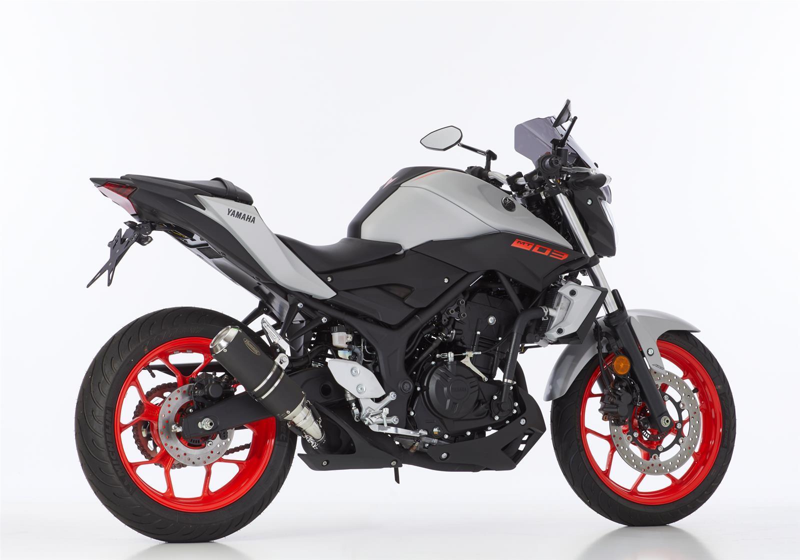 HURRIC Lap 1 Auspuff Super Short passend für Yamaha YZF-R3 2015-2021 - Kama Bike Parts