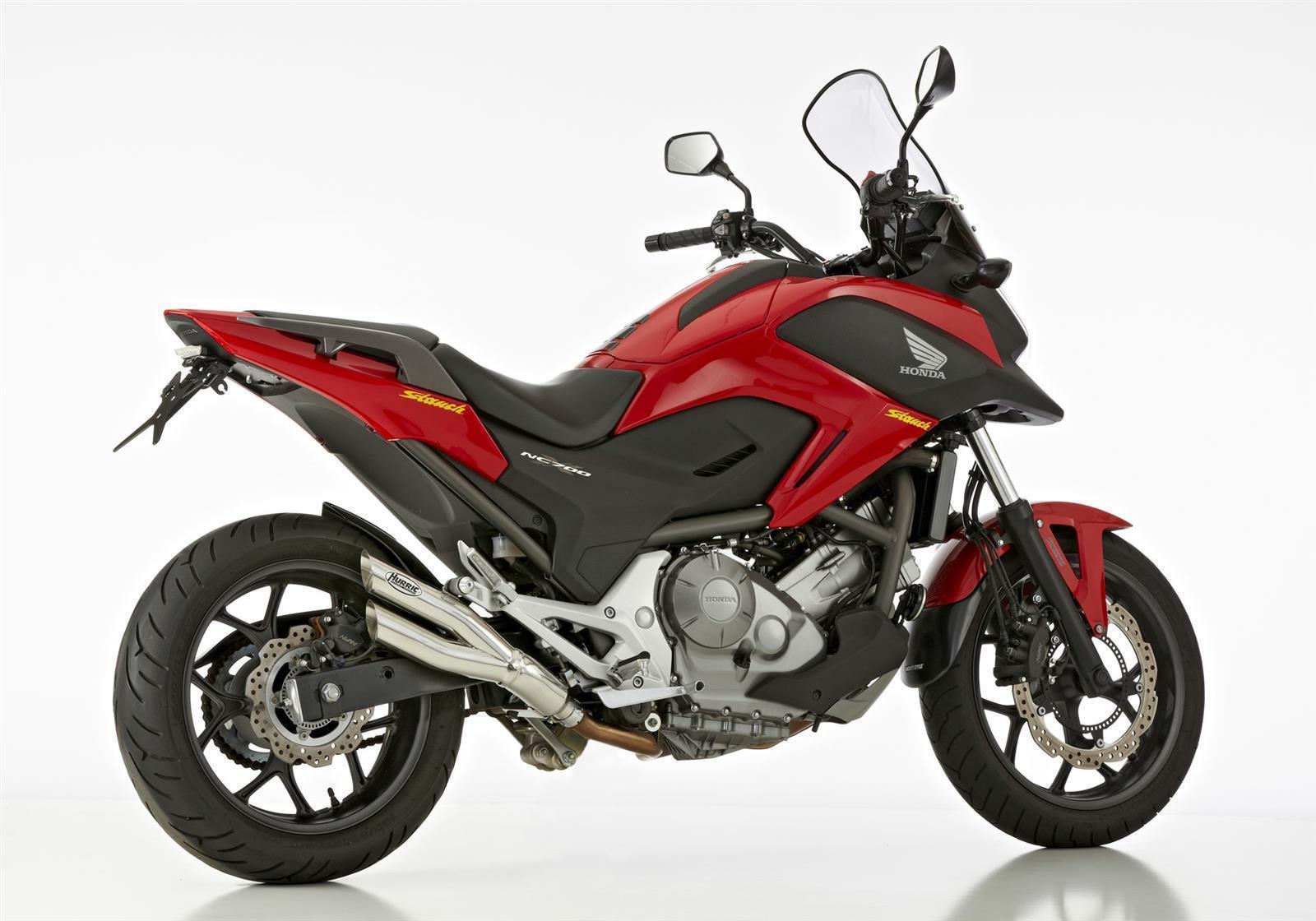 HURRIC Pro 2 Auspuff passend für Honda NC700S 2012-2013 - Kama Bike Parts