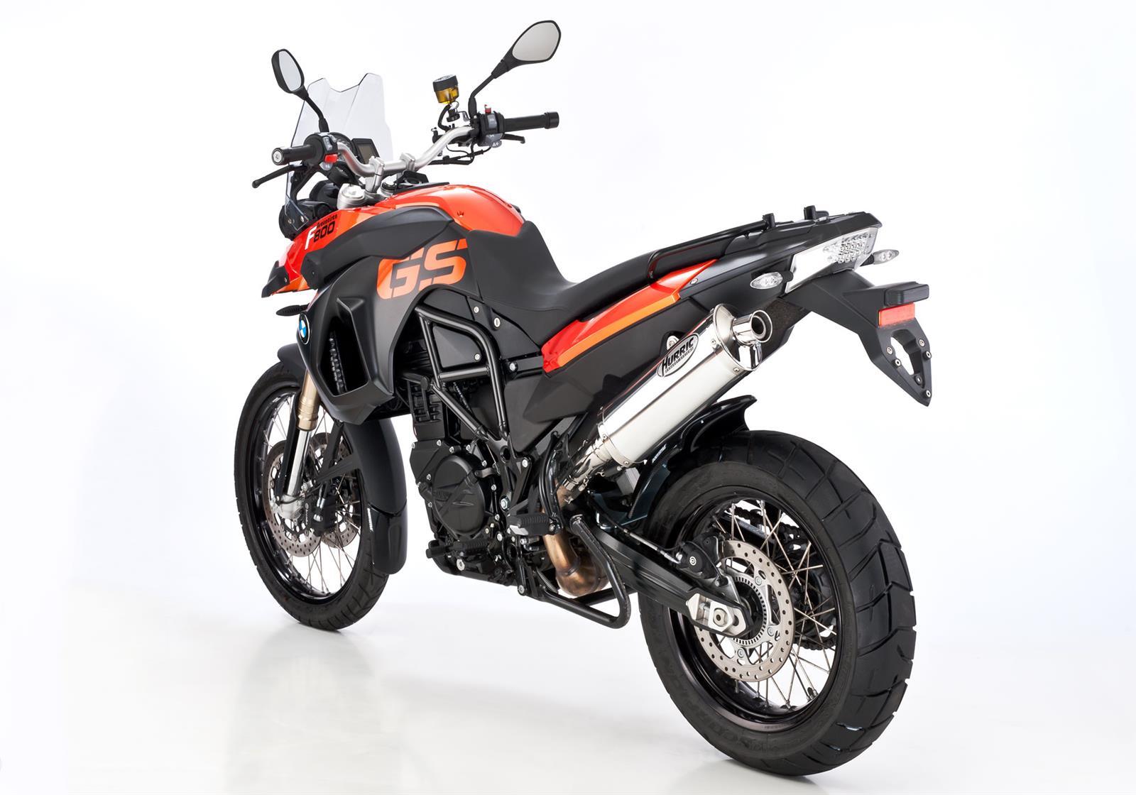 HURRIC Rac 1 Auspuff passend für BMW F 800 GS Adventure 2013-2016 - Kama Bike Parts