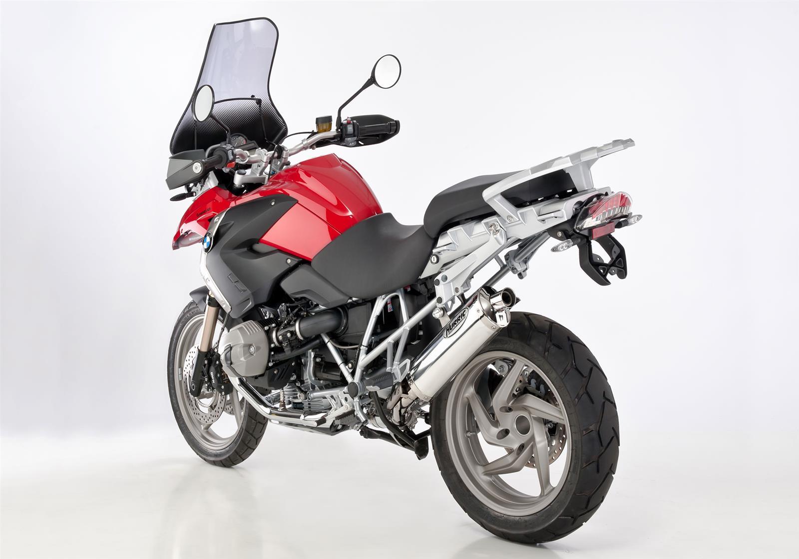 HURRIC Rac 1 Auspuff passend für BMW R 1200 GS Adventure 2010-2013 - Kama Bike Parts