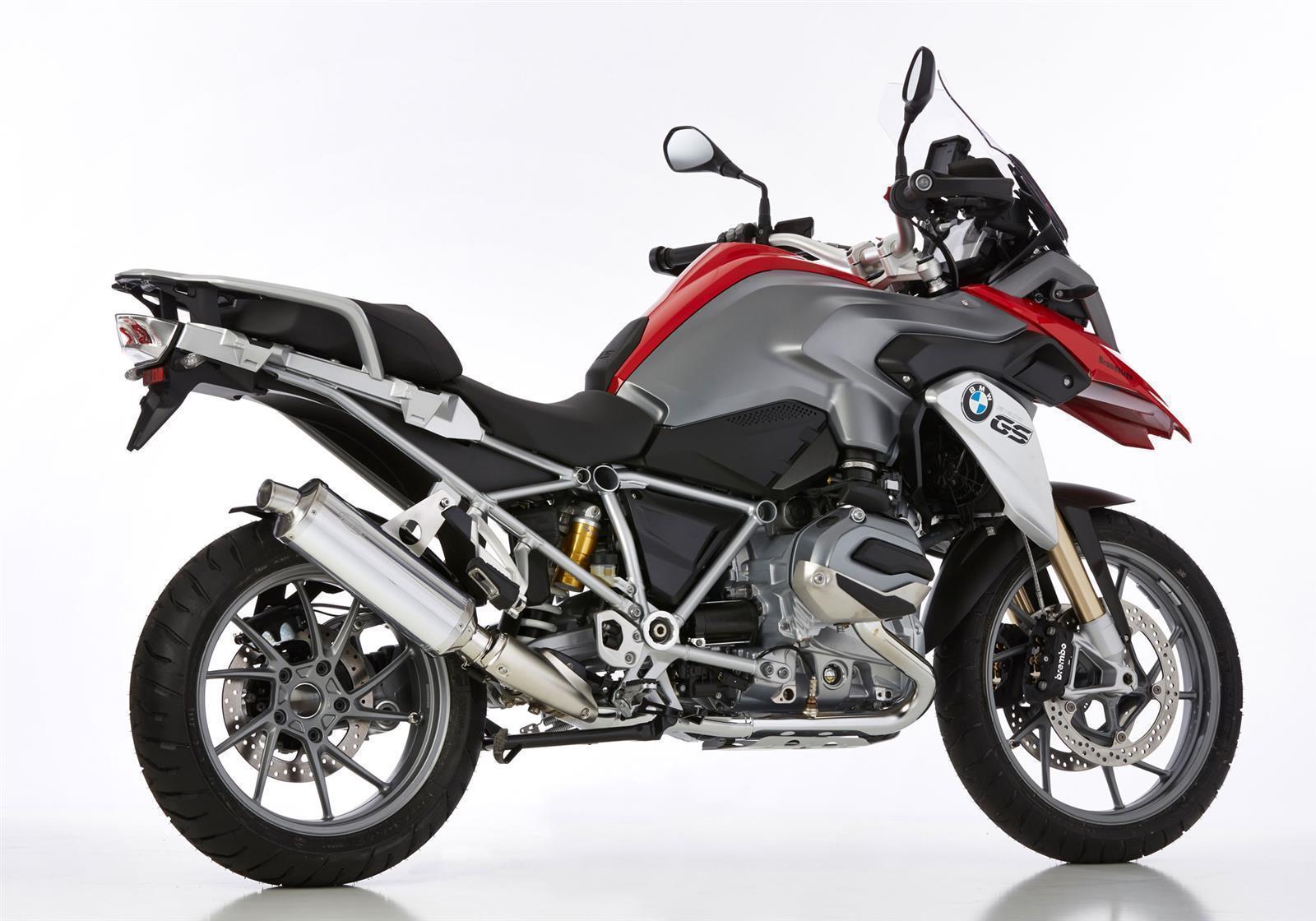 HURRIC Rac 1 Auspuff passend für BMW R 1200 GS Adventure 2017-2018 - Kama Bike Parts
