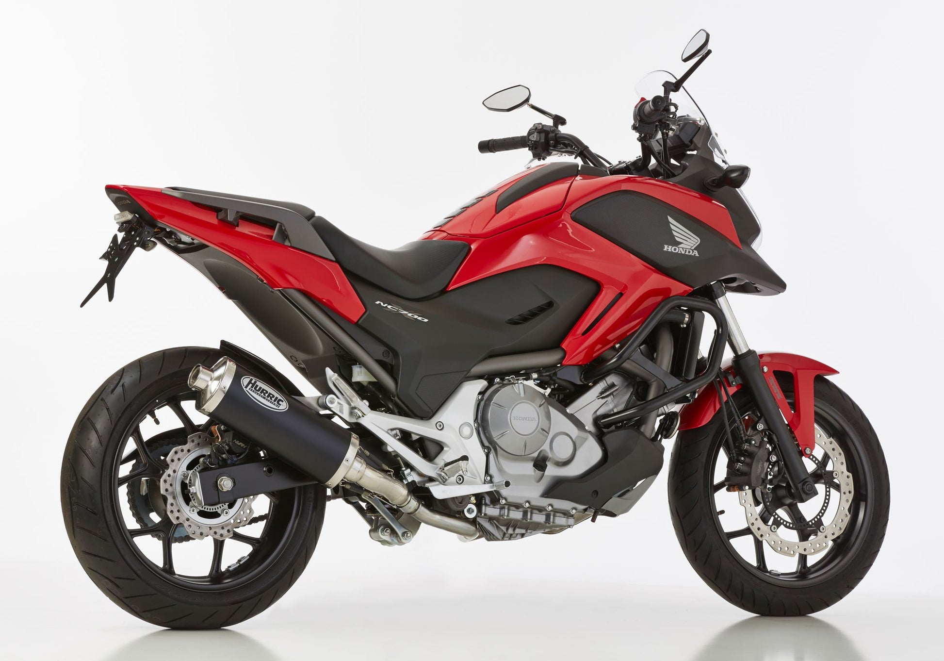 HURRIC Rac 1 Auspuff passend für Honda Integra 750 2014-2015 - Kama Bike Parts
