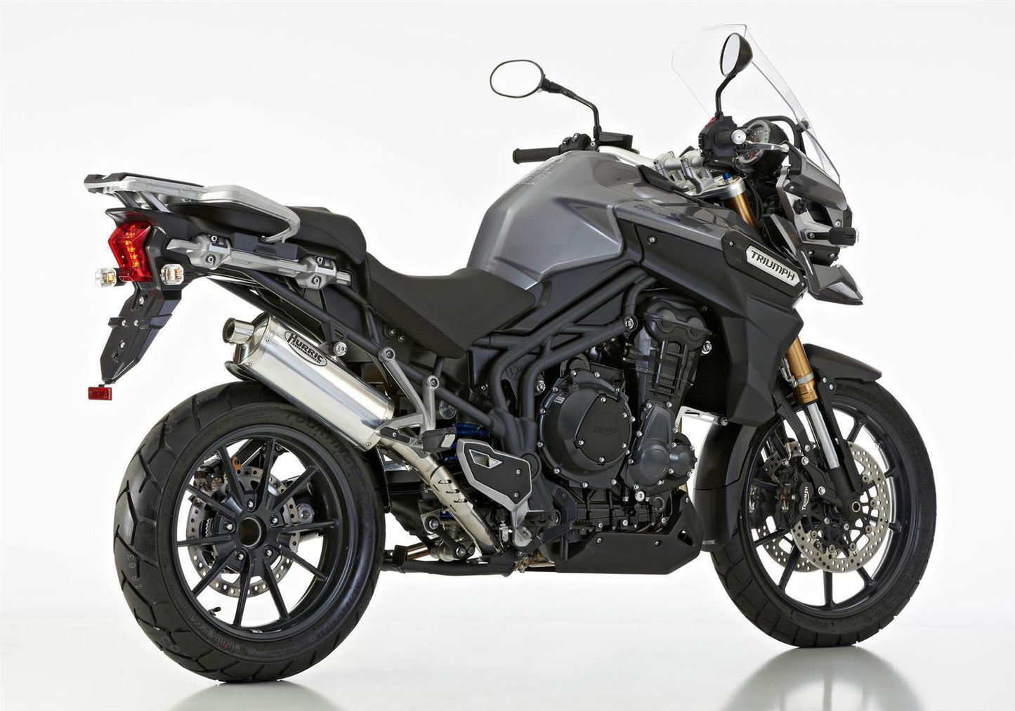 HURRIC Rac 1 Auspuff passend für Triumph Tiger 1200 Explorer / XC 2012-2015 - Kama Bike Parts