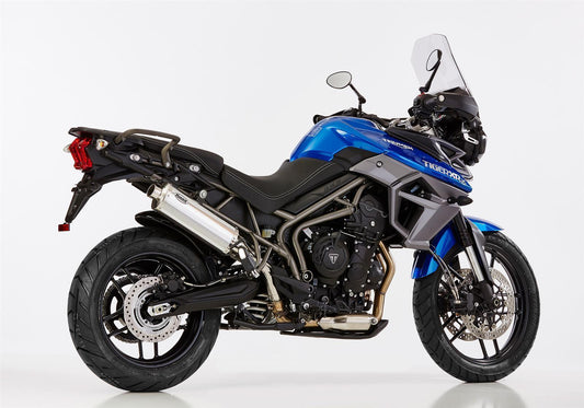 HURRIC Rac 1 Auspuff passend für Triumph Tiger 800 XR / XRx / XRt 2017-2020 - Kama Bike Parts