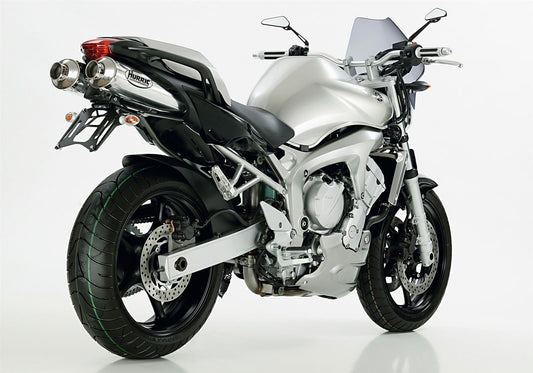 HURRIC Rac 1 Auspuff passend für Yamaha FZ6 S2 2009-2010 - Kama Bike Parts