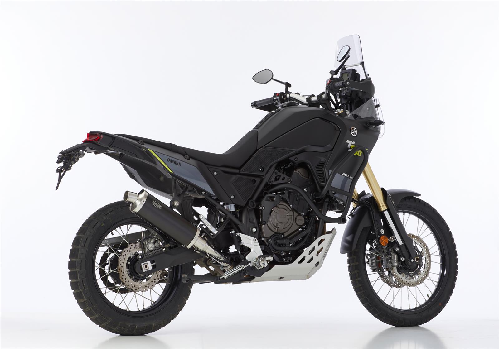 HURRIC Rac 1 Auspuff passend für Yamaha Ténéré 700 2019-2024 - Kama Bike Parts