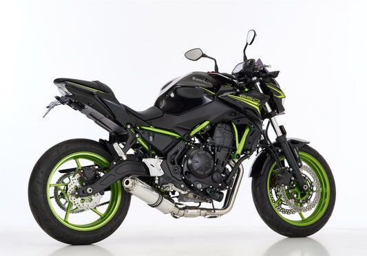 HURRIC Supersport Auspuff Komplettanlage passend für Kawasaki Z650 2023-2024 - Kama Bike Parts