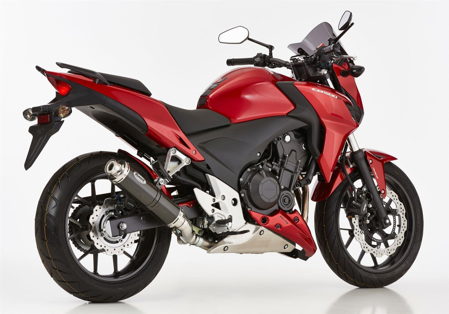 HURRIC Supersport Auspuff passend für Honda CB500F 2013-2015 - Kama Bike Parts