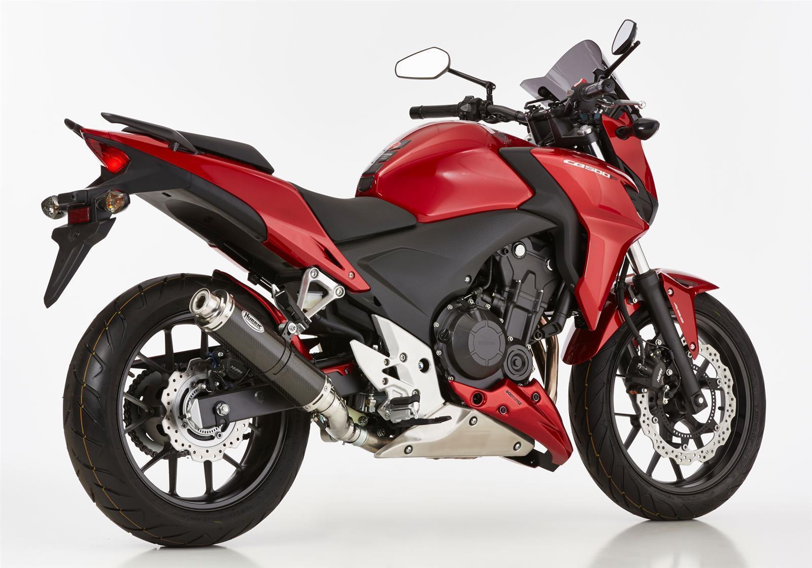 HURRIC Supersport Auspuff passend für Honda CB500F 2013-2015 - Kama Bike Parts