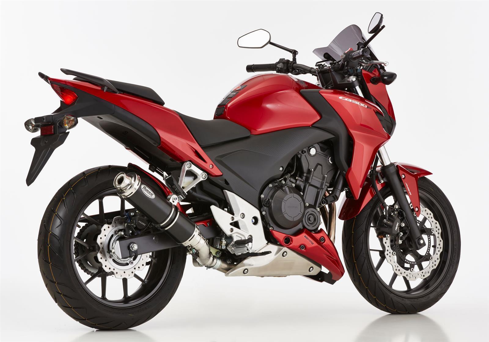 HURRIC Supersport Auspuff passend für Honda CBR500R 2013-2015 - Kama Bike Parts