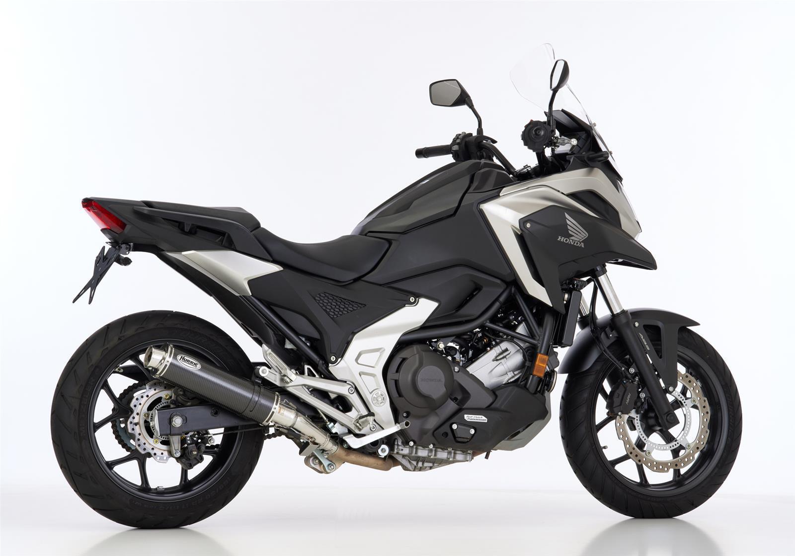 HURRIC Supersport Auspuff passend für Honda NC750S 2016-2021 - Kama Bike Parts