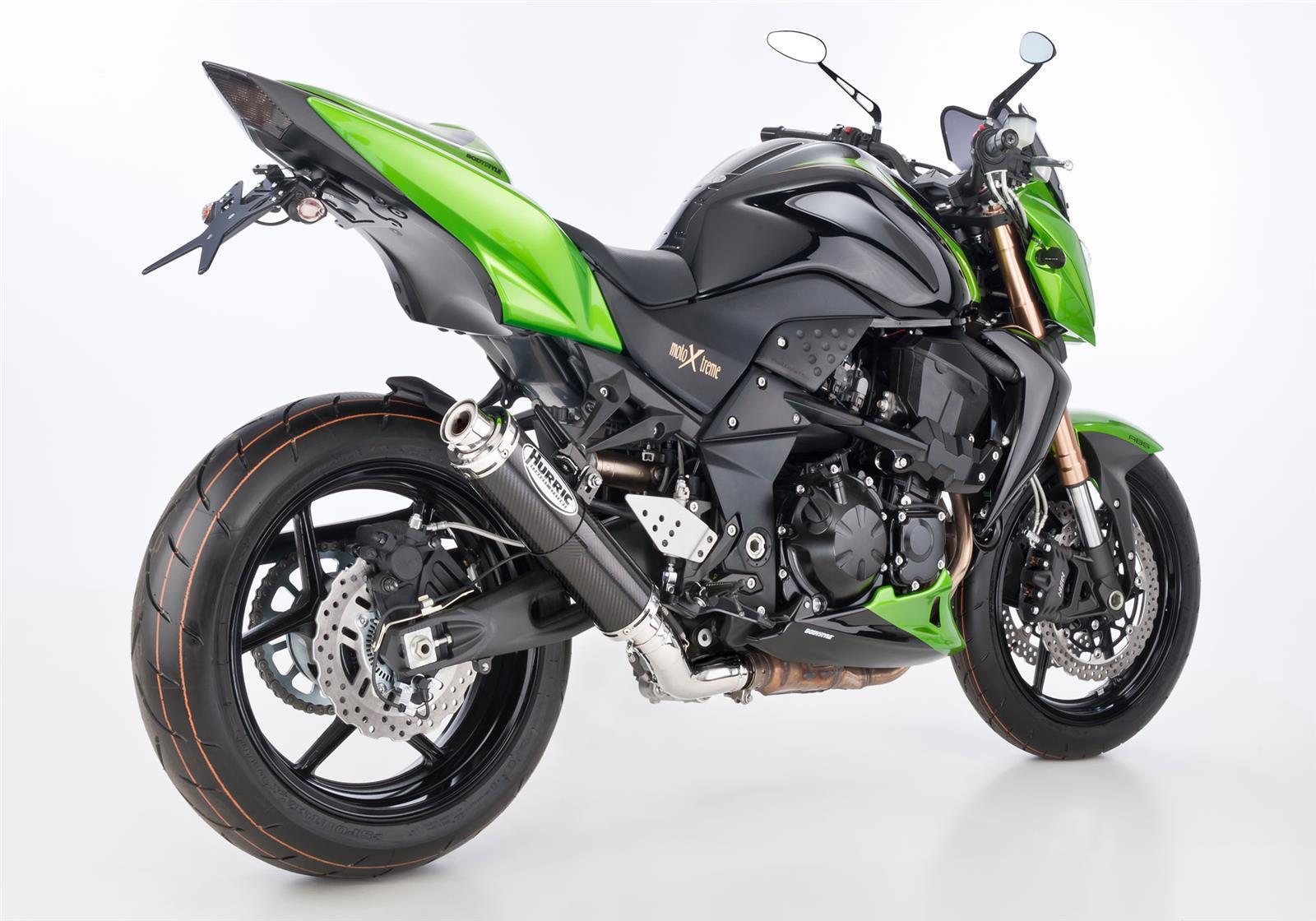 HURRIC Supersport Auspuff passend für Kawasaki Z750R 2011-2012 - Kama Bike Parts