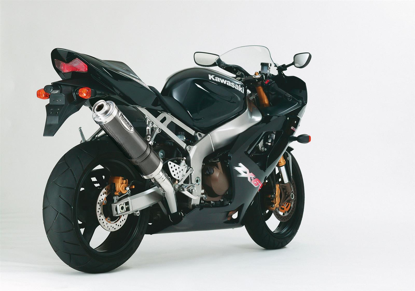 HURRIC Supersport Auspuff passend für Kawasaki ZX-6R 2003-2004 - Kama Bike Parts